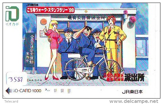 Carte Prépayée  Japon * TRAIN * IO * CARD  (3581) Japan Prepaid Card * ZUG * Karte * TREIN * JR * - Trains