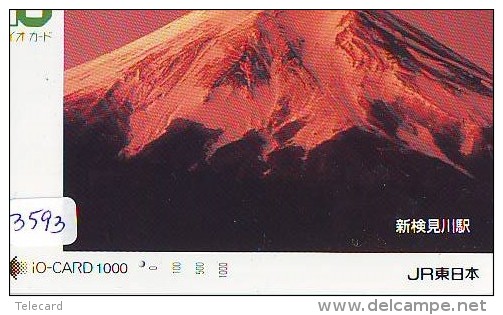 Carte Prépayée  Japon * TRAIN * IO * CARD  (3593) Japan Prepaid Card * ZUG * Karte * TREIN * JR * - Eisenbahnen