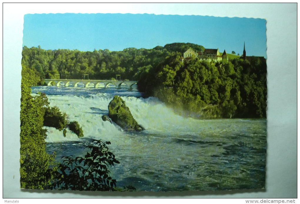 Rheinfall Mit Schloss Laufen (schweiz) - Sonstige & Ohne Zuordnung