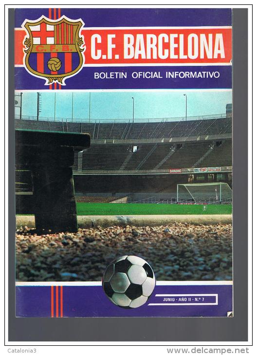 Antigua Revista Futbol Club Barcelona / BARÇA Año 1971 Nº7 - [4] Tematica