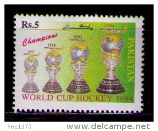 PAKISTAN 1994 - WORLD CUP HOCKEY - 1 SELLO - Hockey (su Erba)