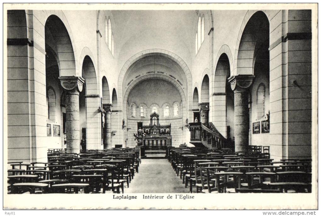 BELGIQUE - HAINAUT - BRUNEHAUT - LAPLAIGNE - Intérieur De L'Eglise. - Brunehaut