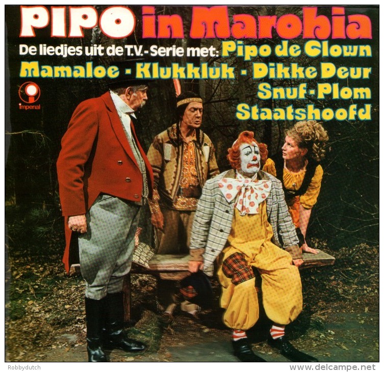 * LP *  PIPO IN MAROBIA (Holland 1974) - Kinderen