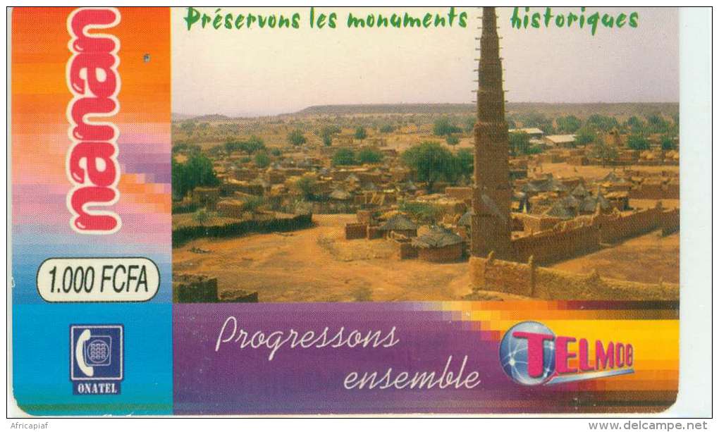 BURKINA FASO RECHARGE GSM MONUMENTS HISTORIQUES - Burkina Faso