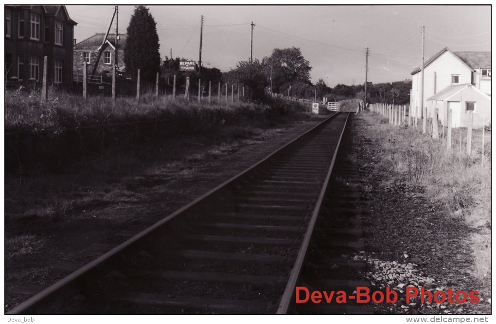 Railway Photo Pontyberem BPGV Station 1960s Closed 1953 GWR - Trains