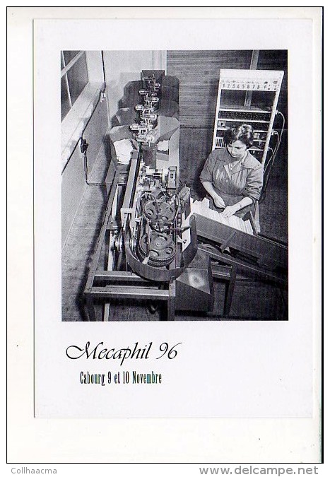 *14  Cabourg - Mécaphil 96 / Prototype De La 1ere Machine à Trier Les Lettres En France / Edité Soc. Phil. De Caen PTT - Cabourg