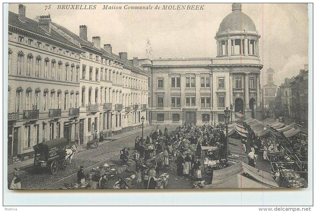 BRUXELLES  - Maison Communale De Molenbeek. - Molenbeek-St-Jean - St-Jans-Molenbeek