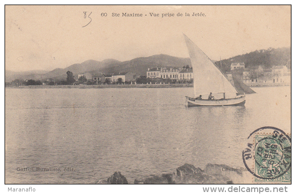 STE MAXIME. Vue Prise De La Jetée - Sainte-Maxime