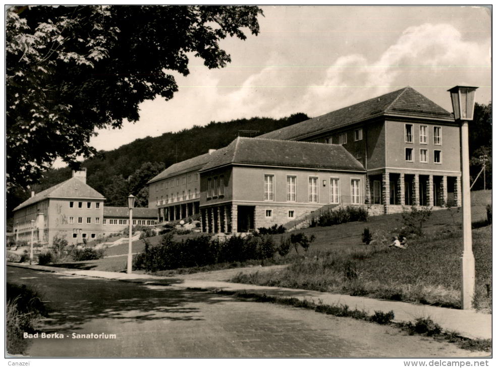 AK Bad Berka, Sanatorium, Gel, 1962 - Bad Berka