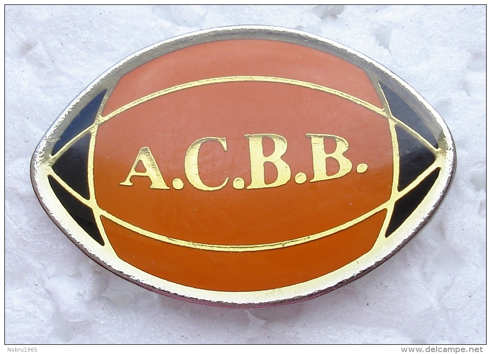 Pin´s Pins Rugby ACBB (L'Athletic Club De Boulogne-Billancourt Rugby) - Rugby