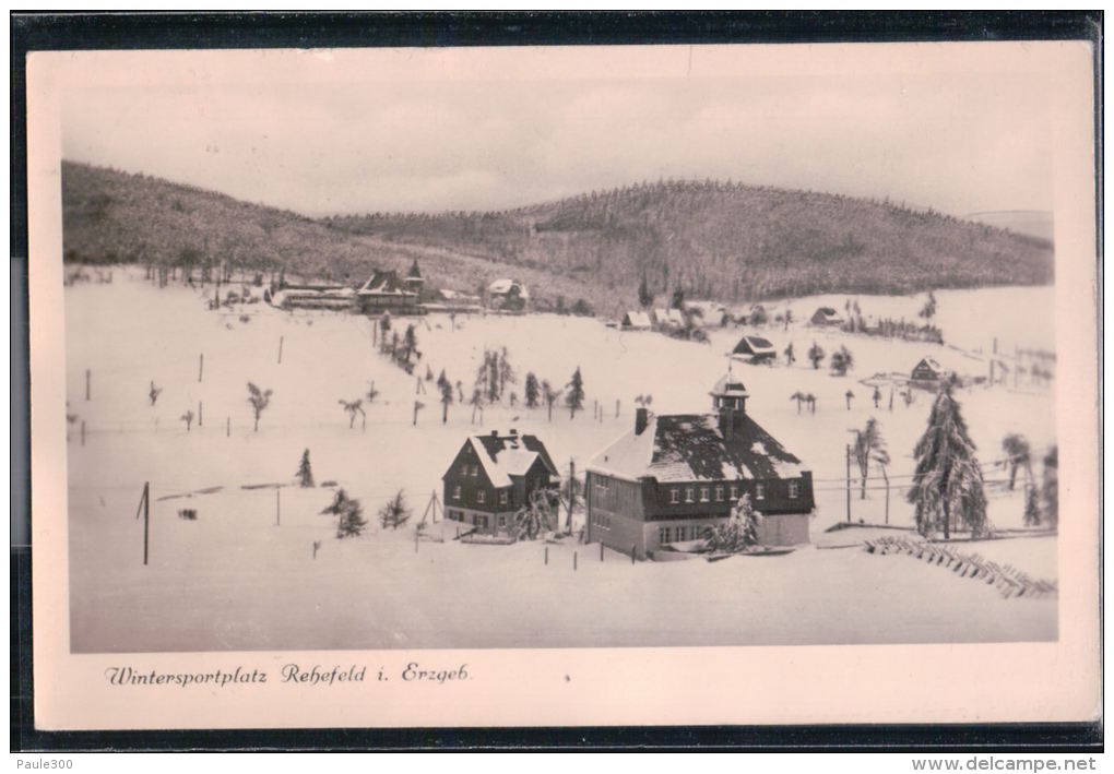 Rehefeld Im Erzgebirge - Winterpanorama - Rehefeld