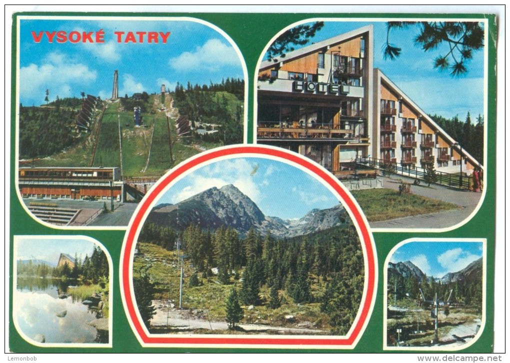 Slovakia, VYSOKE TATRY, Used Postcard [13972] - Slovakia