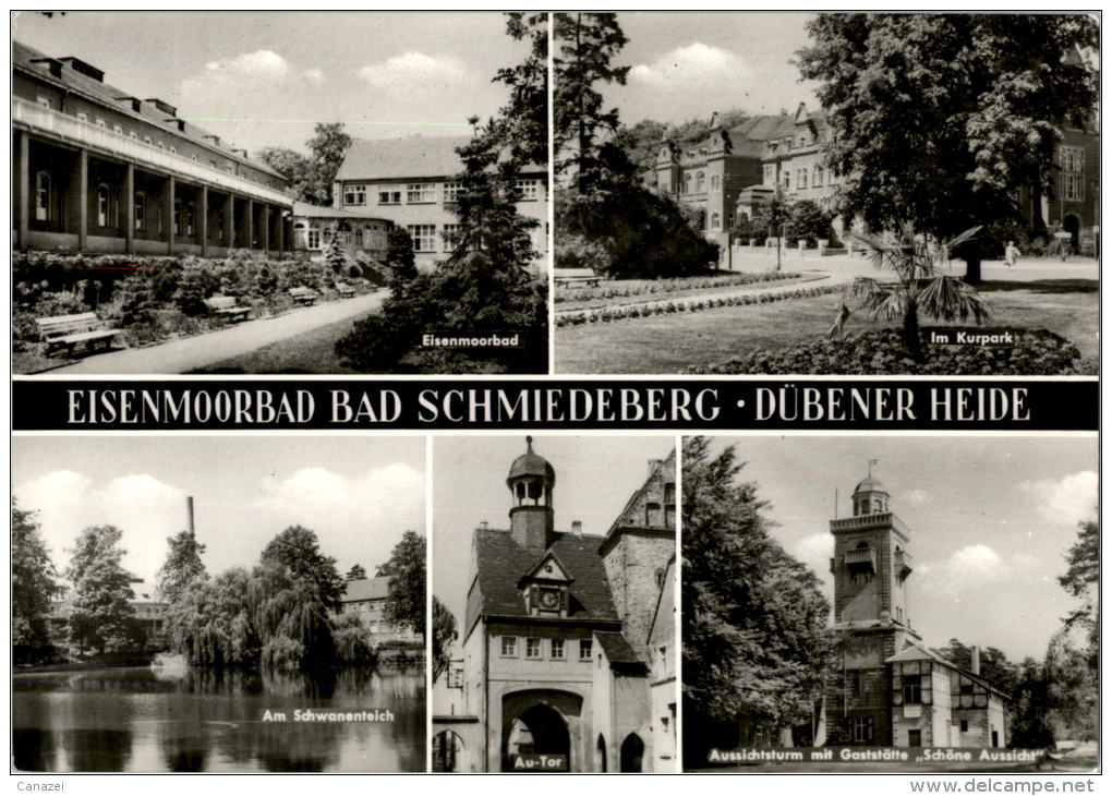 AK Bad Schmiedeberg, Gel, 1977 - Bad Schmiedeberg