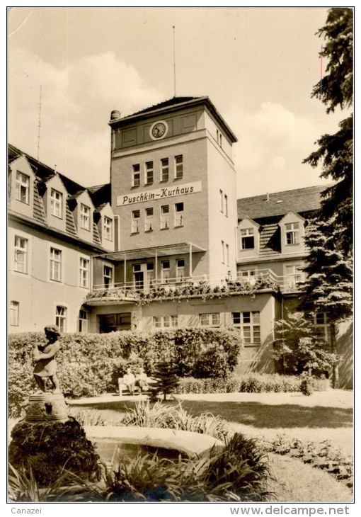 AK Bad Wilsnack, Puschkin-Kurhaus, Ung, 1965 - Bad Wilsnack