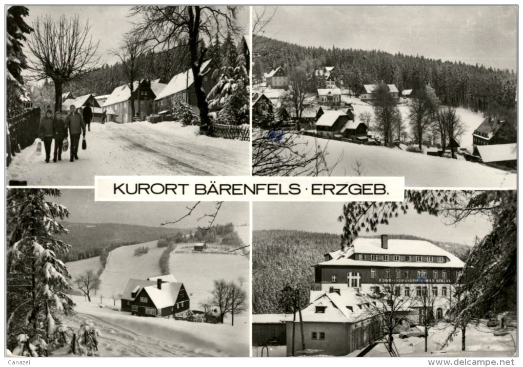 AK Bärenfels, Gel, 1976 - Altenberg