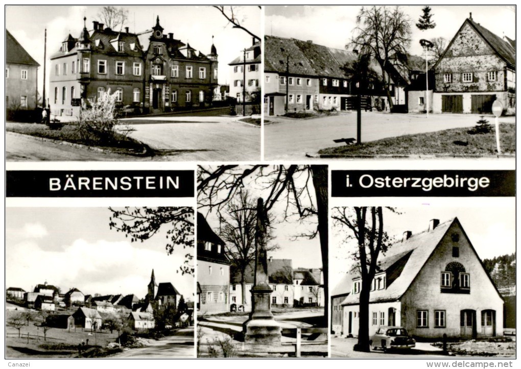 AK Bärenstein, Gel, 1977 - Bärenstein