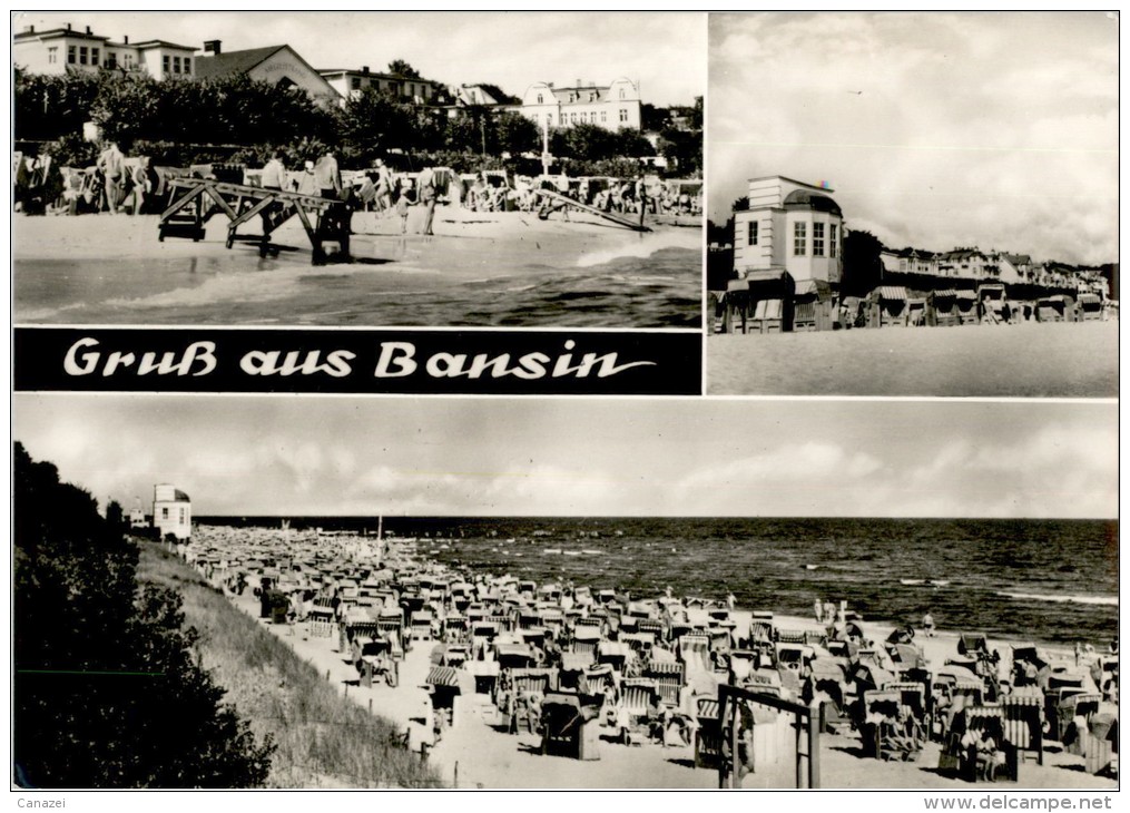 AK Bansin, Gel, 1968 - Usedom