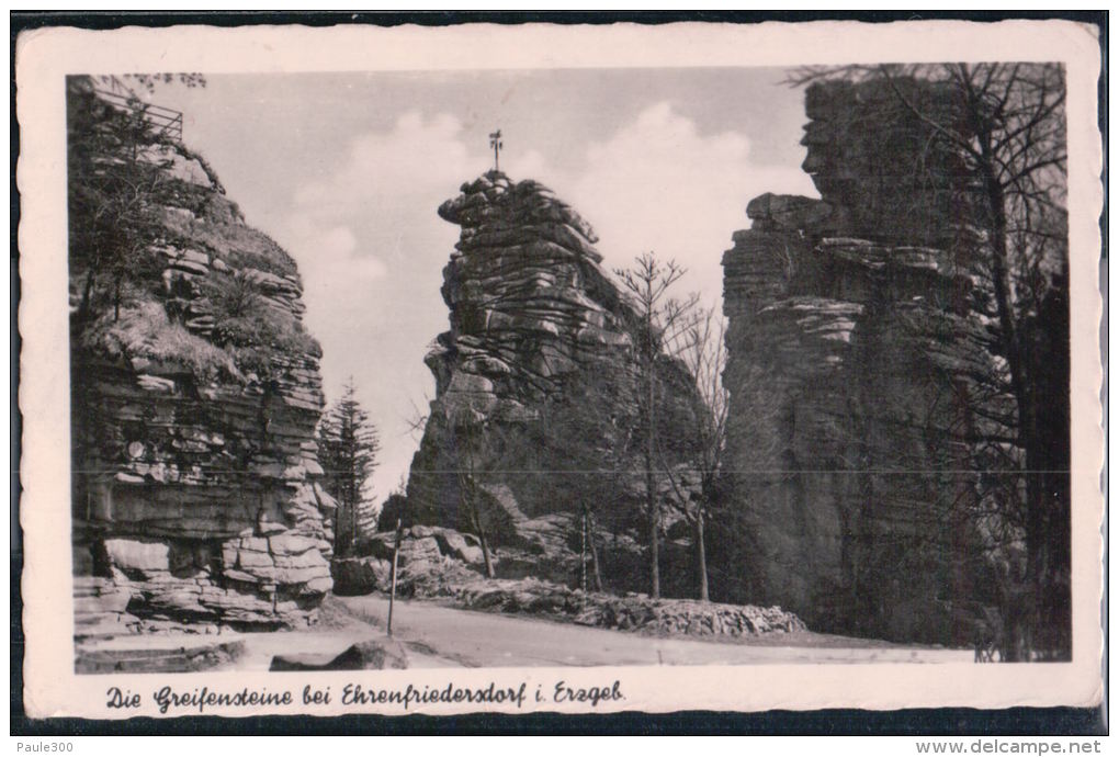 Ehrenfriedersdorf Im Erzgebirge - Greifensteine - Teilansicht - Ehrenfriedersdorf