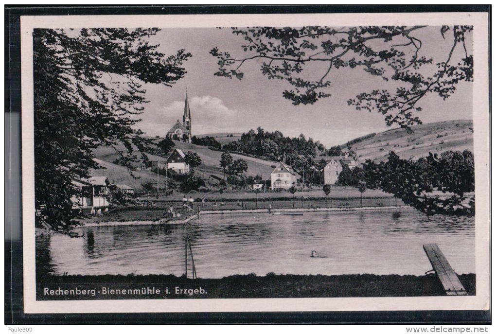 Rechenberg-Bienenmühle - Partie Am Freibad - Erzgebirge - Rechenberg-Bienenmühle