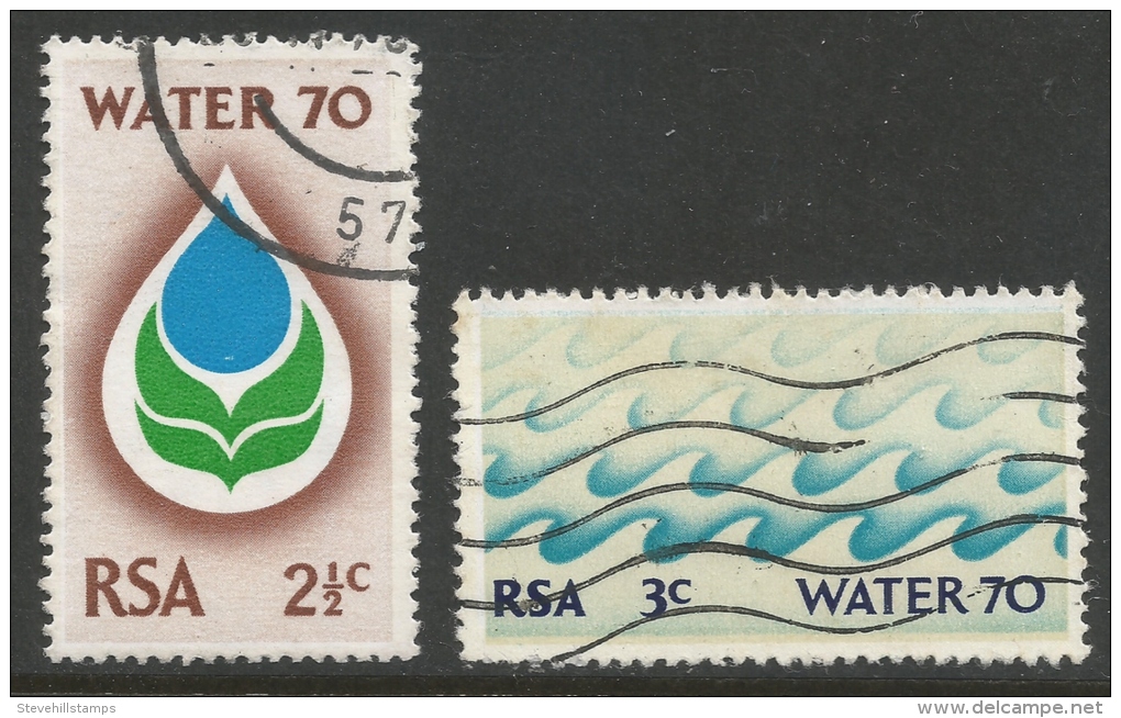 South Africa. 1970 Water 70 Campaign. Used Complete Set - Gebraucht