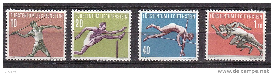 Q1960 - LIECHTENSTEIN Yv N°304/07 ** SPORT - Neufs