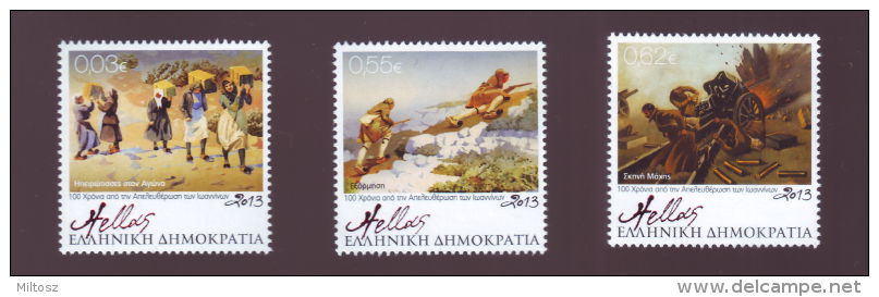 Greece 100th Anniversary Of Ioannina Liberation - Unused Stamps