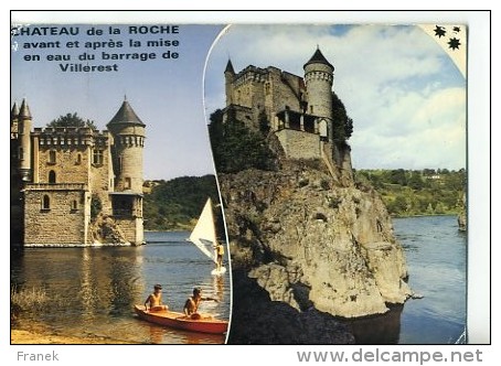 CP42048 - GORGES DE LA LOIRE - Château De La Roche - Autres & Non Classés