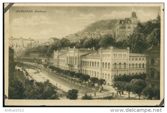 Karlsbad Karlovy Vary Kurhaus Sw 24.8.1929 - Boehmen Und Maehren