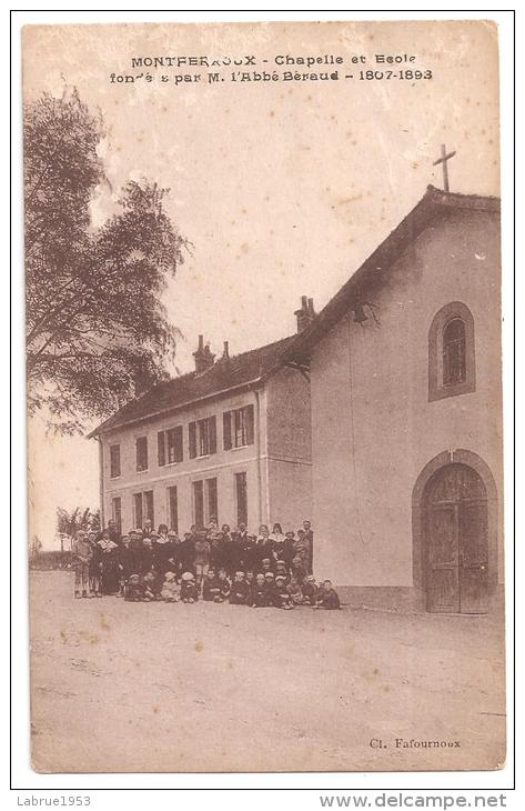 Montferroux -Chapelle Et école (l'Abbé Béraud) -(Réf.4779) - Other & Unclassified