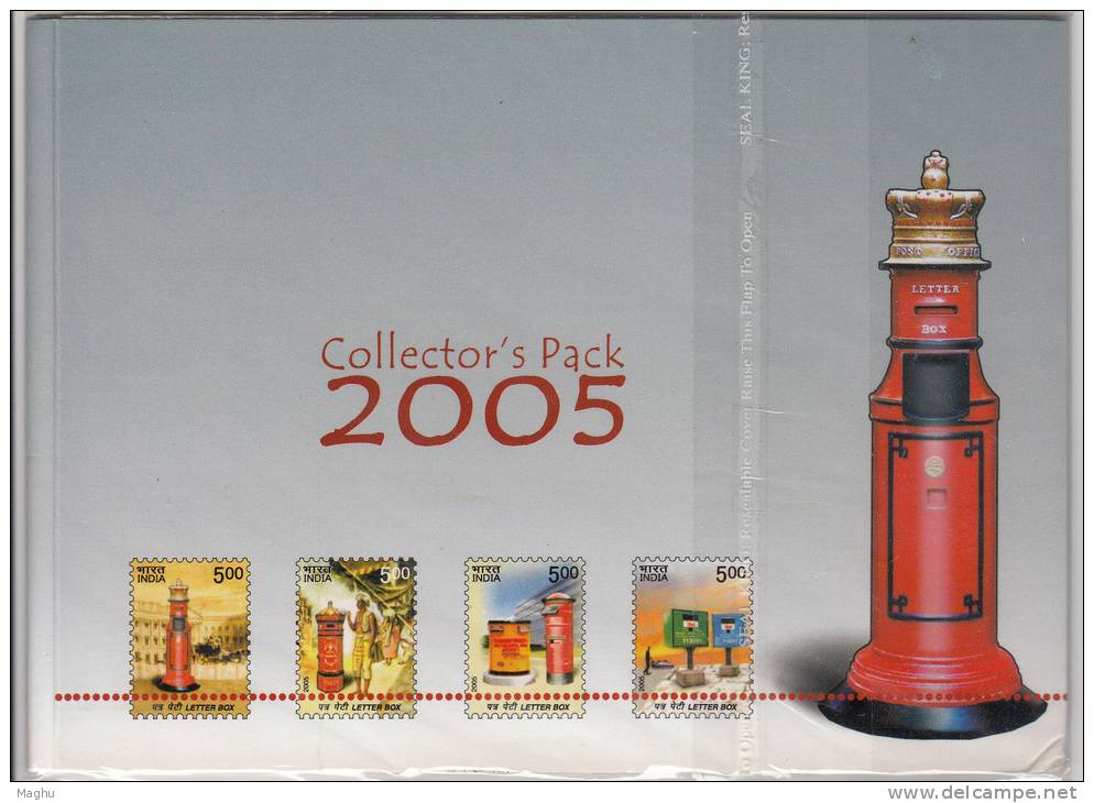 India MNH 2005,  Post Office / Department Collectors Year Pack - Komplette Jahrgänge