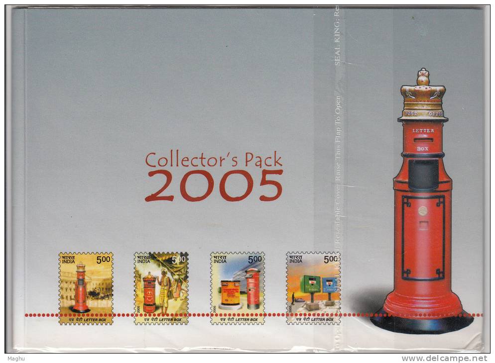 India MNH 2005,  Post Office / Department Collectors Year Pack - Años Completos