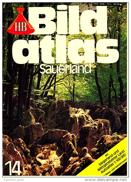 HB Bild-Atlas Bildband  Nr. 14 / 1979 : Sauerland  -  Links Und Rechts Der Ruhr  -  Schönes Fredeburger Land - Travel & Entertainment