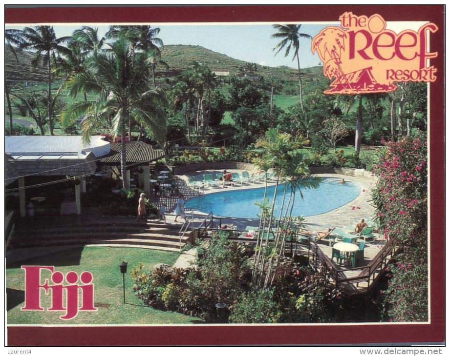 (111) Fiji - Hotel Pool - Fidji