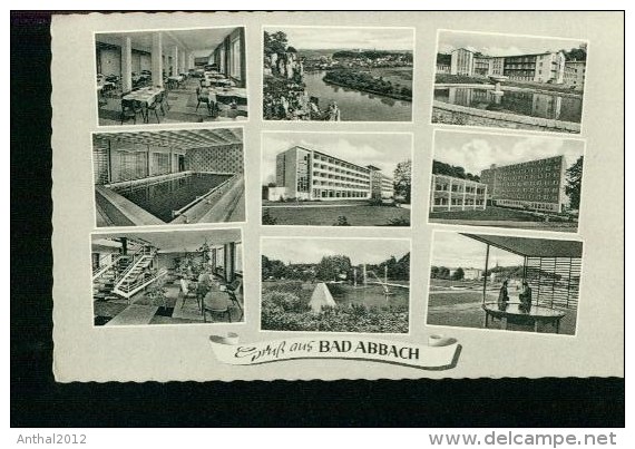 Bad Abbach MB Schule Schwimmbad Wohnhaus Sw 17.9.1965 - Bad Abbach