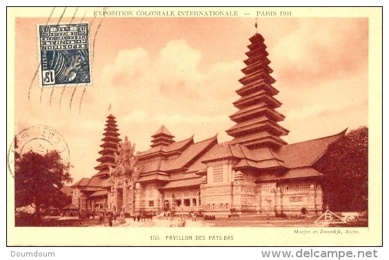 CPA PARIS - EXPOSITION COLONIALE INTERNATIONALE 1931 - PAVILLON DES PAYS BAS - Exposiciones