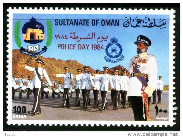 OMAN - POLICE SAY - MUSIC DRUMS  - **MNH - 1984 - Policia – Guardia Civil