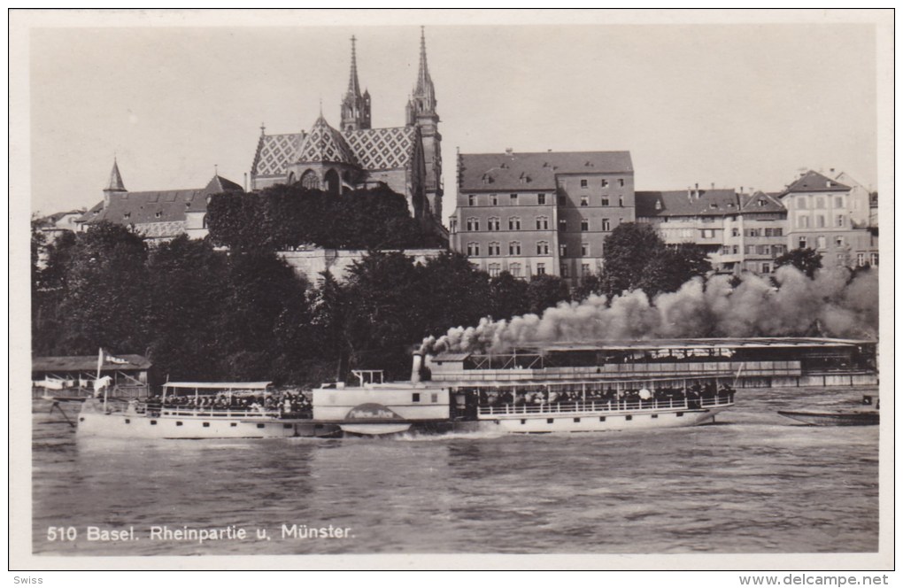 BASEL RHEINPARTIE UND MÜNSTER - Basilea