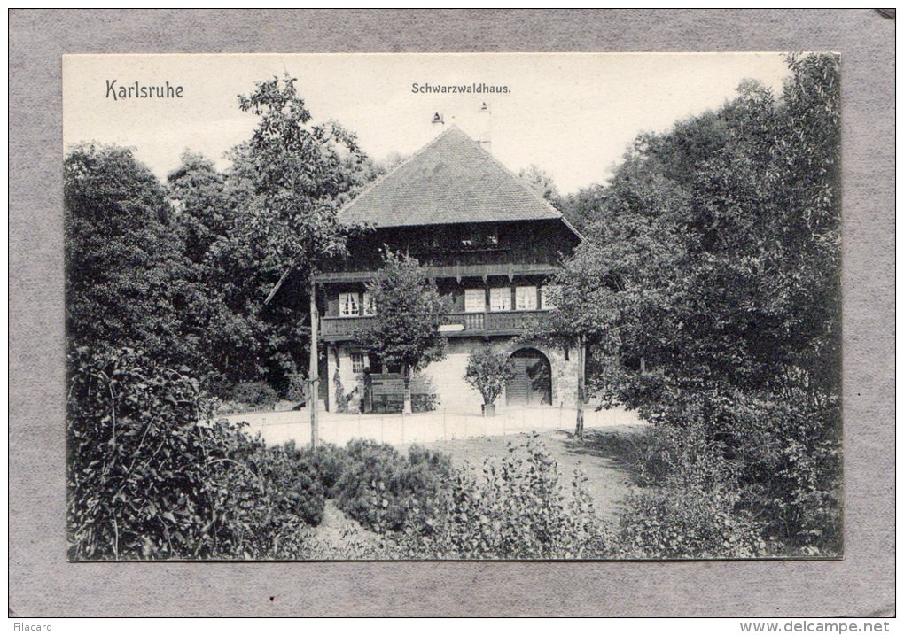 40375    Germania,  Karlsrue -  Schwarzwaldhaus,  NV - Karlsruhe