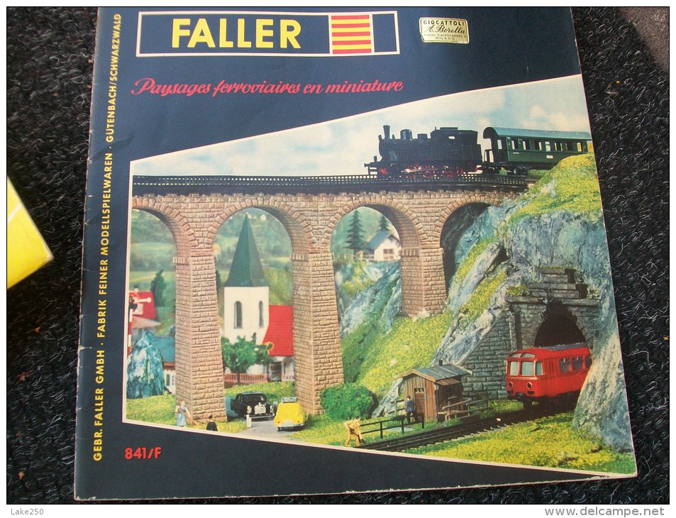 CATALOGO    FALLER   In Francese - Allemagne