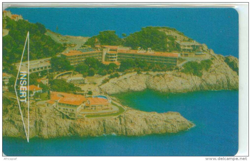 CLEF D´HOTEL SPAIN SANT FELIU DE GUIXOLS COSTA BRAVA ESPAGNE HOTEL EDEN ROC - Clés D'hôtel