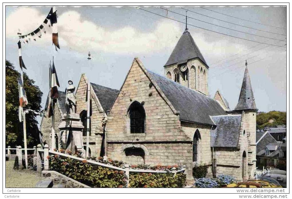 76 - VEULES-LES-ROSES - L'Église (XVIè Siècle) - CPSM - Veules Les Roses