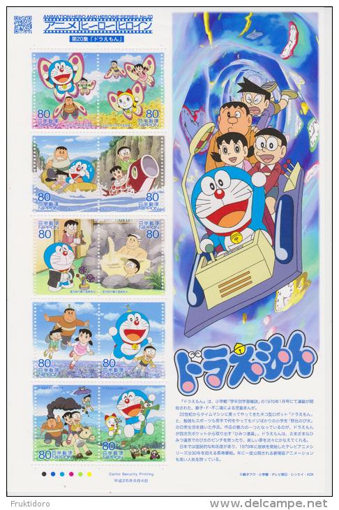 Japan 2013 BlockDoraemon Comics - Stripverhaal - Bande Dessinée - Animation * * - Blocchi & Foglietti