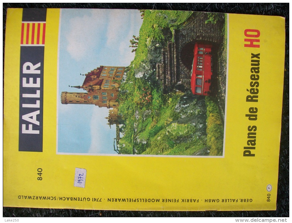 CATALOGO    FALLER   In Francese - Germany