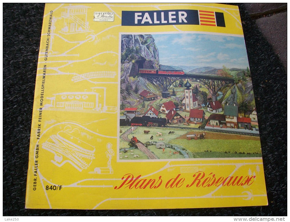 CATALOGO    FALLER   In Francese - Duitsland