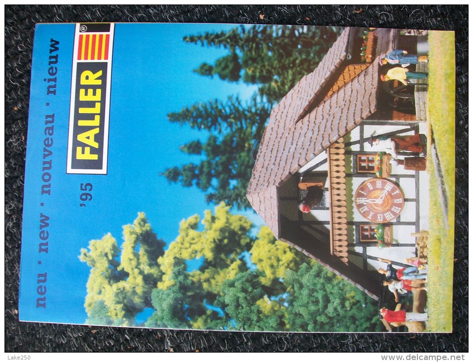 CATALOGO    FALLER   In FRANCESE/INGLESE/TEDESCO - Alemania