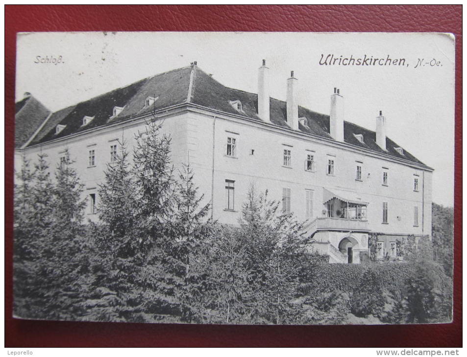 AK ULRICHSKIRCHEN SCHLEINBACH B. Mistelbach 1910  // D*7877 - Mistelbach