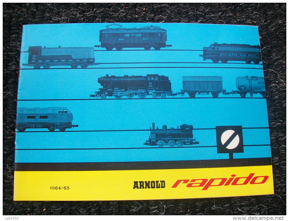 CATALOGO ARNOLD RAPIDO   1964 /65 IN ITALIANO - Italie