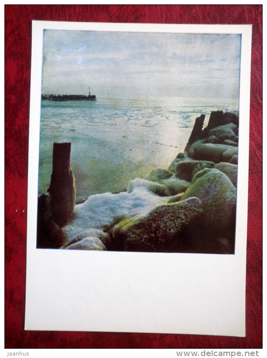 Vidzemes Seaside - Winter - Ice - Vidzeme - 1980 - Latvia USSR - Unused - Latvia