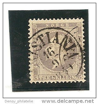 Norvege N° 3 Oblitéré Premier Choix - Used Stamps