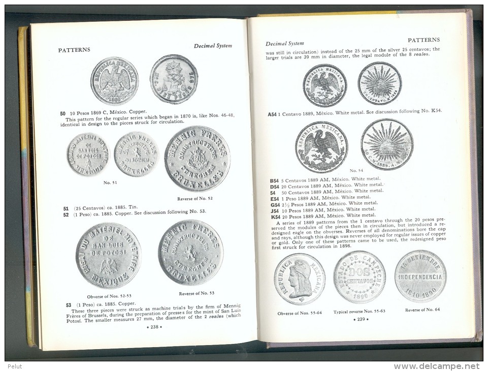 A Guide Book Of Mexican Coins - édition USA 1971 - Boeken & Software